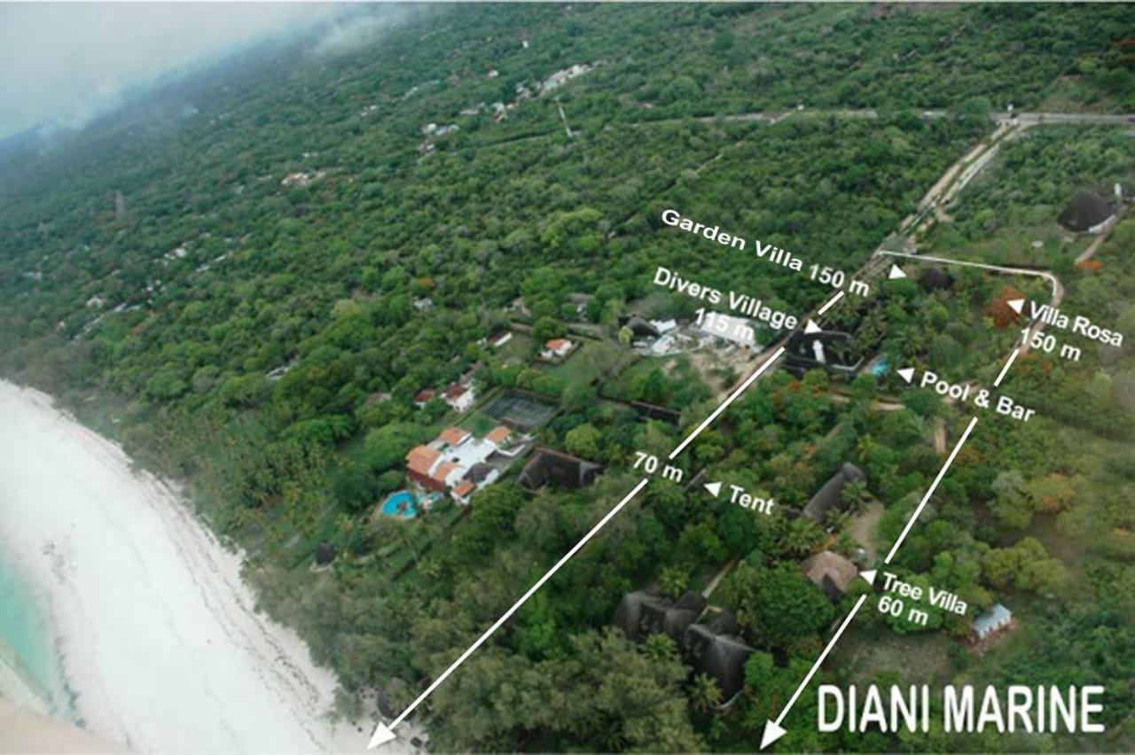 Diani Marine Divers Village Диани Бийч Екстериор снимка